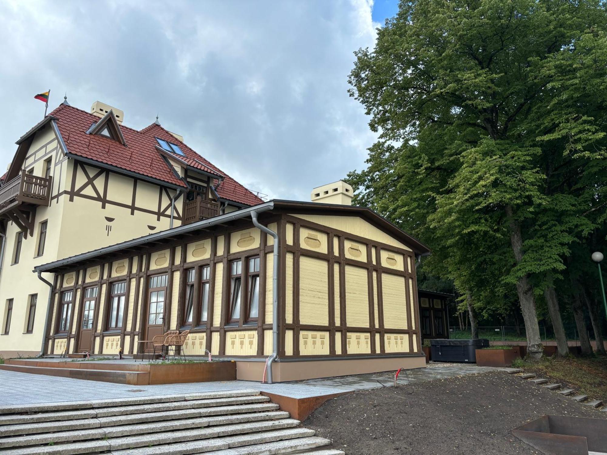 Smiltynes Kurhauzas Sandkrug Kurhaus Klaipeda Luaran gambar